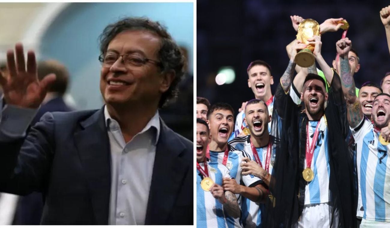 Petro felicitó a Messi