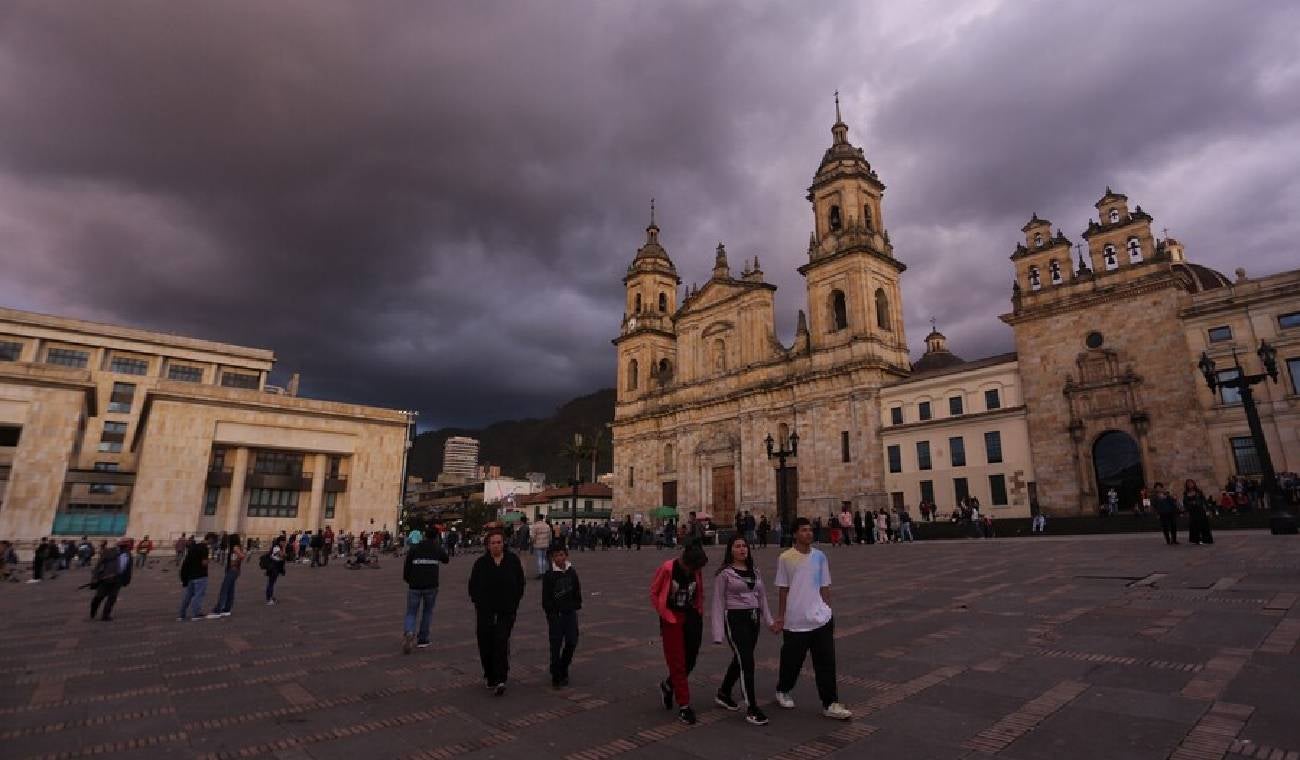 Plaza de Bolívar en Bogotá