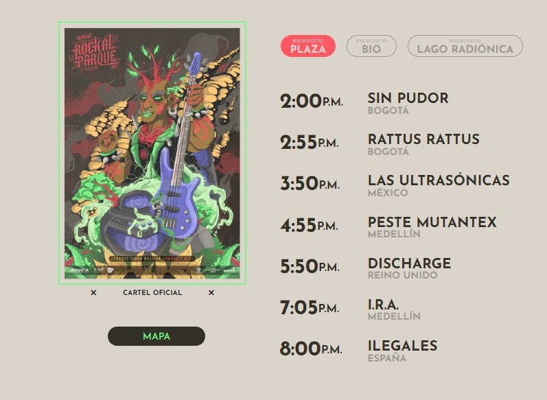 Programación sábado 3 de diciembre