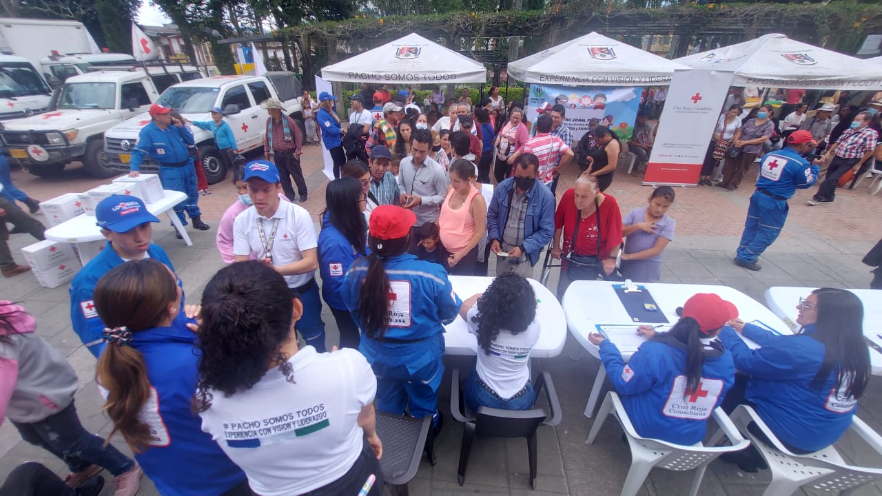 Entrega ayudas humanitarias