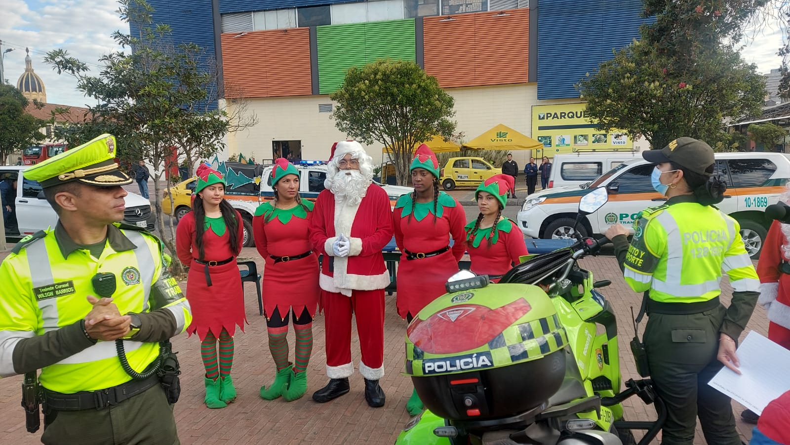 Que papá Noel no lo coja mal parqueado