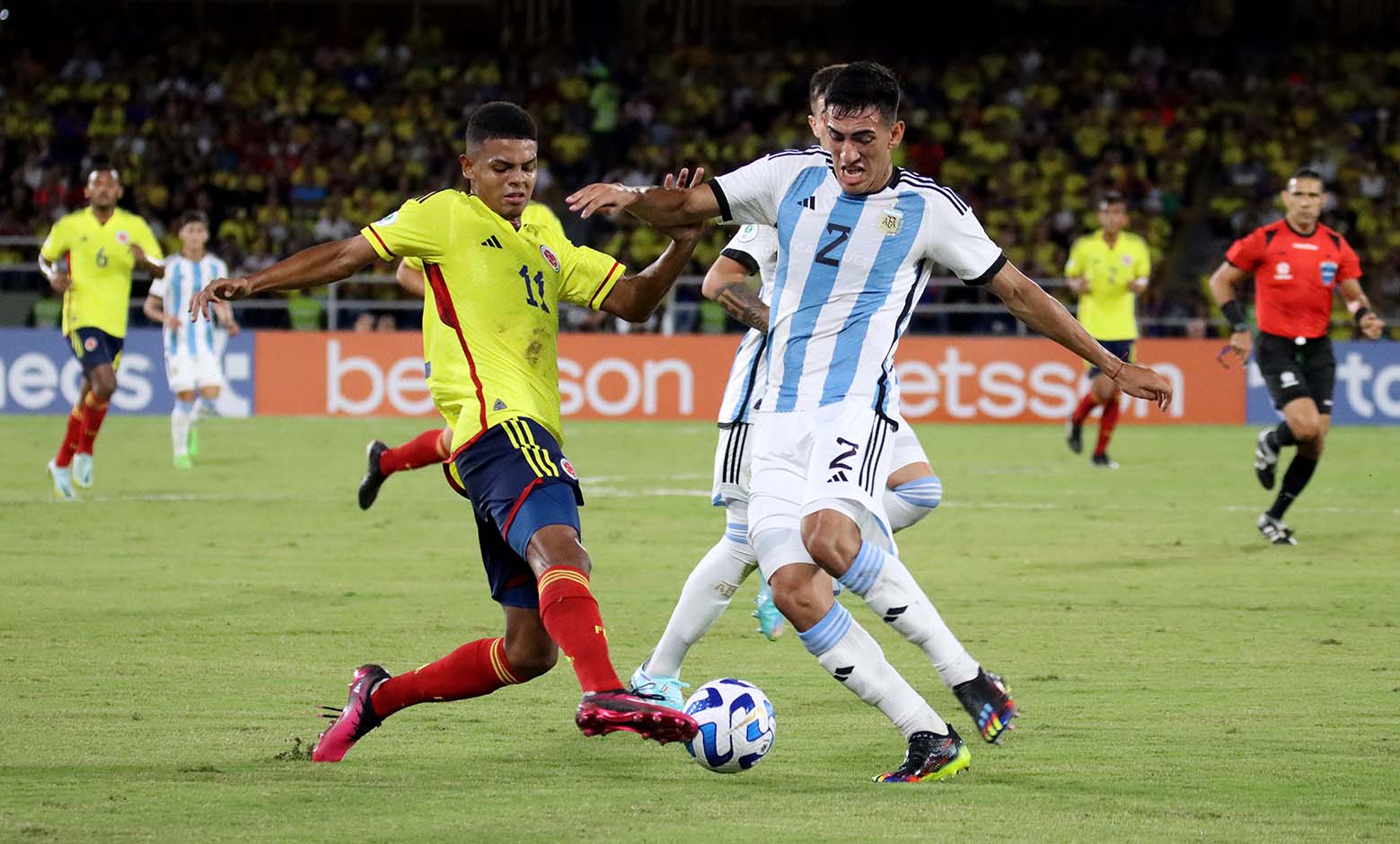 Colombia vs Argentina, Sudamericano Sub 20