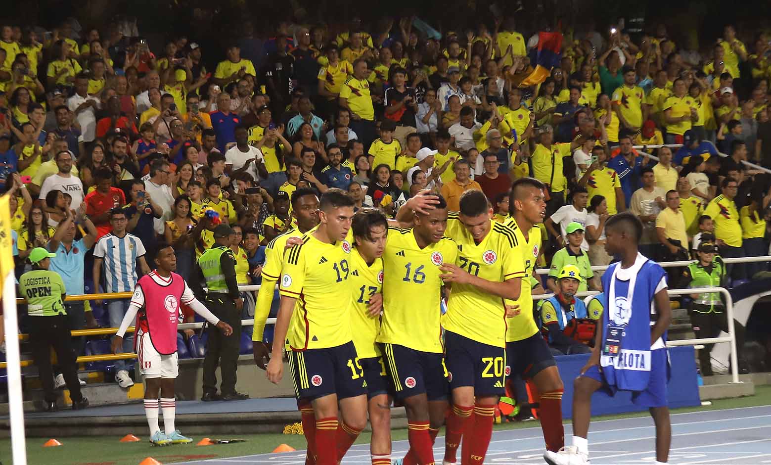 Colombia vs Perú, Sudamericano sub 20 2023