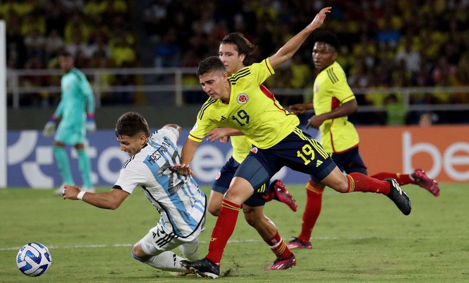 Colombia vs Argentina, Sudamericano Sub 20