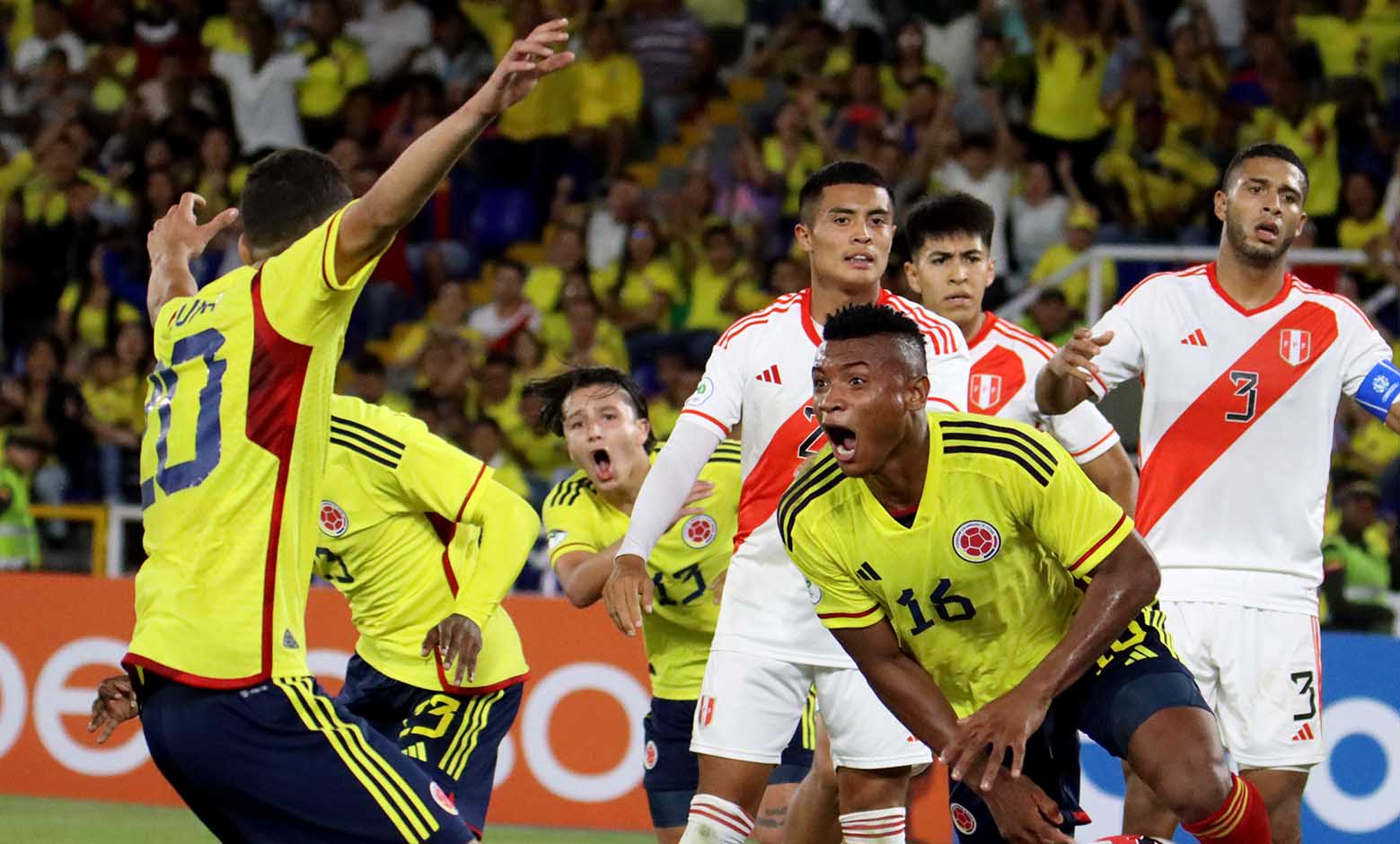 Colombia vs Perú, Sudamericano sub 20 2023