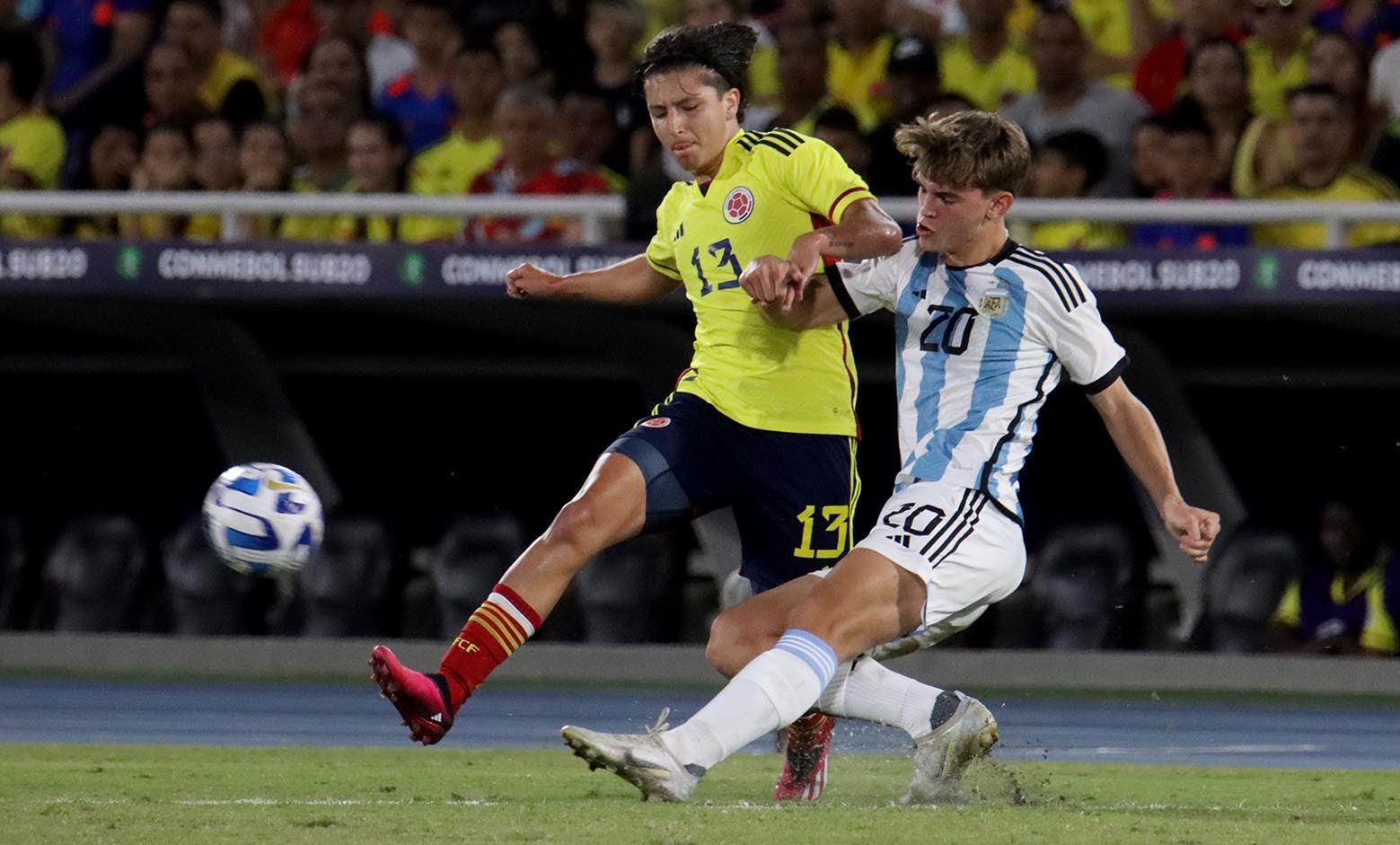 Colombia vs Argentina, Sudamericano Sub 20