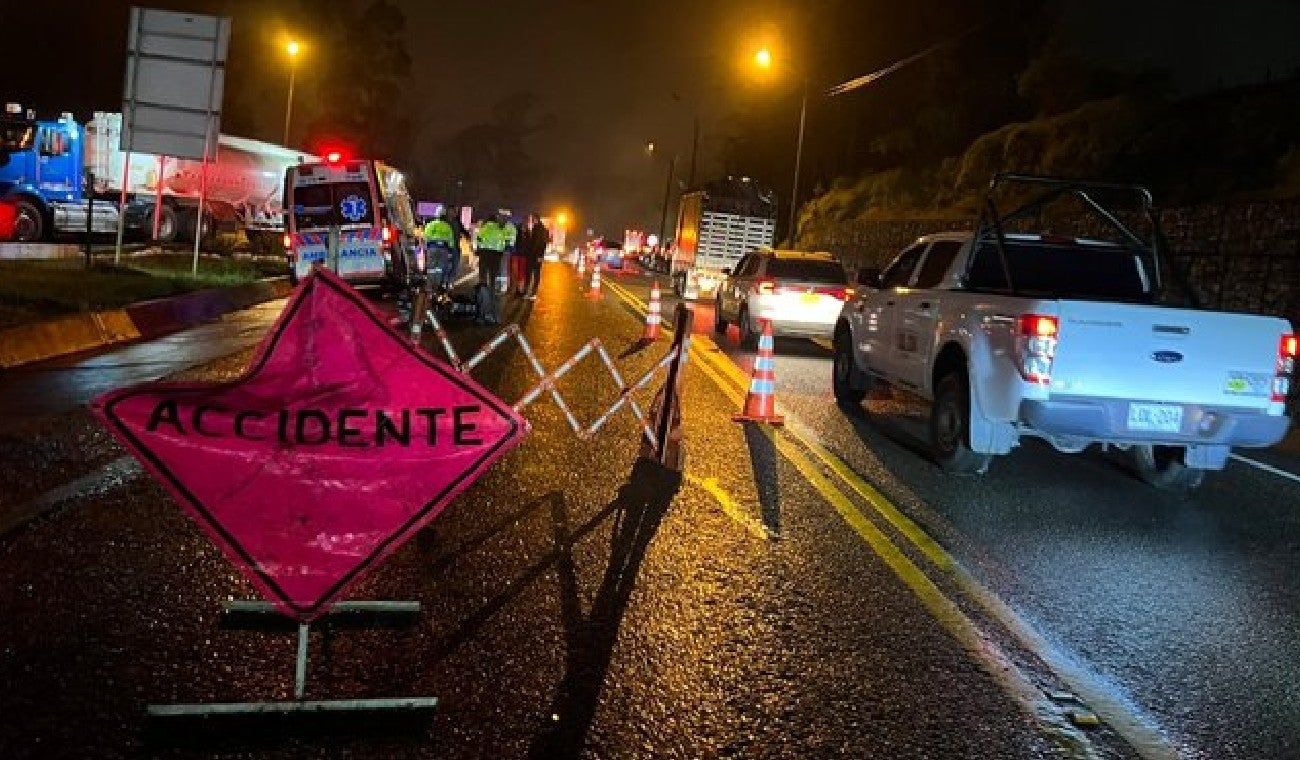 Accidente Bogotá - Villavicencio
