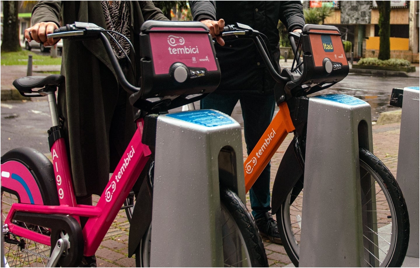 Bicicletas compartidas en Bogotá