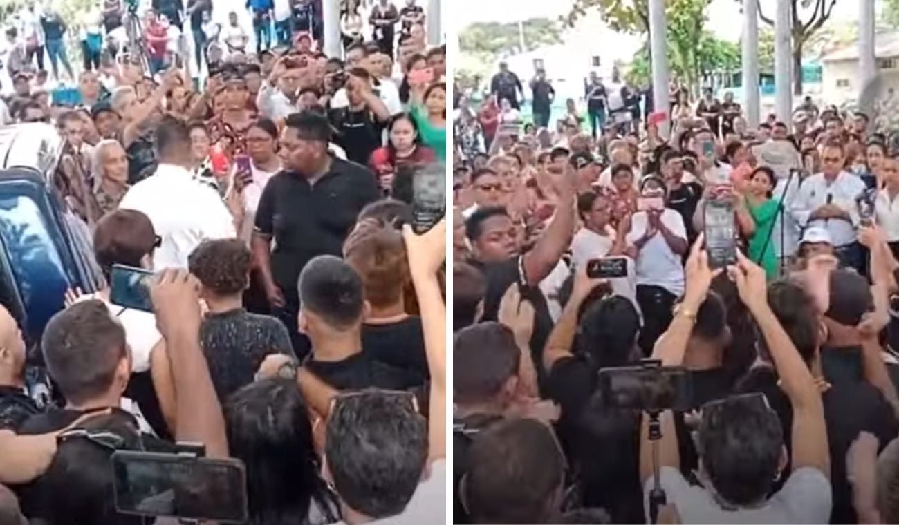 El artista fue despedido con emotivas palabras