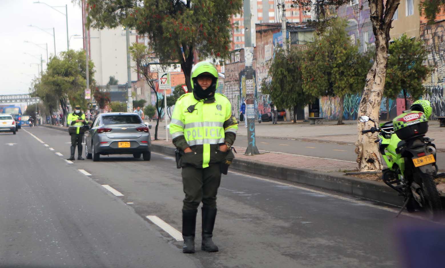 Primer día de nuevo pico y placa en Bogotá