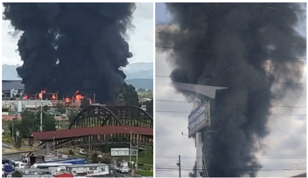 Incendio en Calle 80, cerca del Coliseo Live