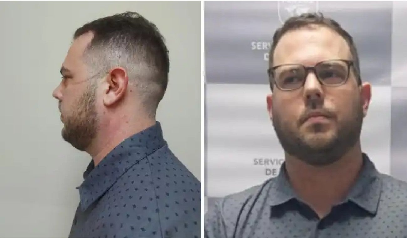 Rasguño de Jhon Poulos, novio de Valentina Trespalacios