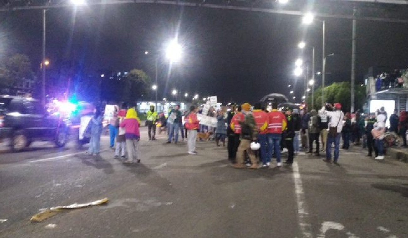 Manifestaciones en Bogotá
