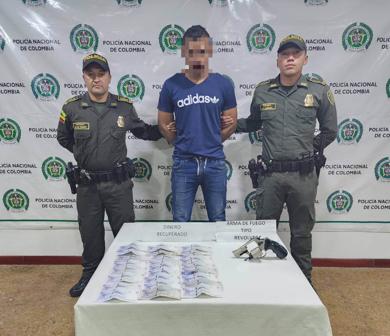 Fue salvado de ser linchado presunto ladrón de una estación de gasolina en Mosquera (Cundinamarca)