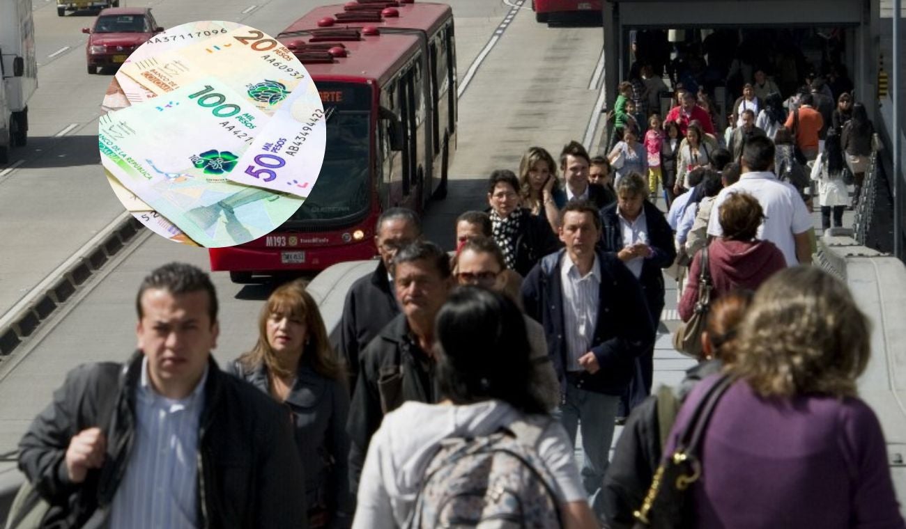 Subsidio por el pasaje de TransMilenio.
