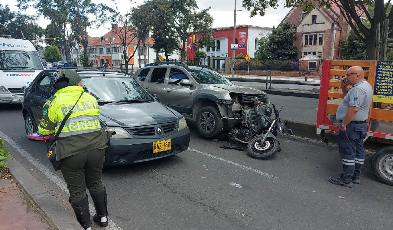 Accidente en Bogotá