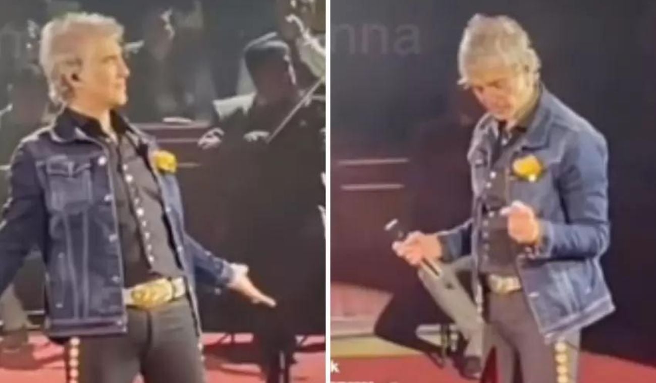 Alejandro Fernández borracho