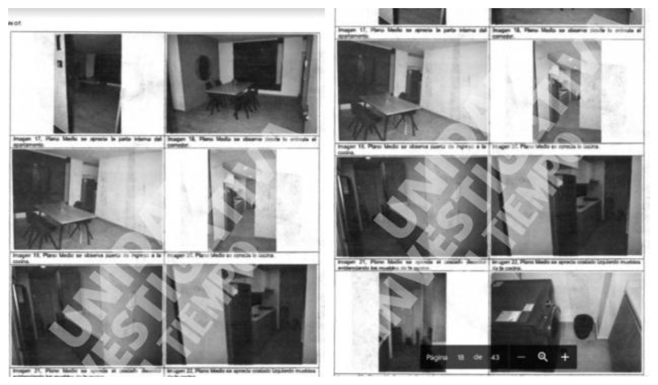 Fotos del apartamento donde asesinaron a Valentina Trespalacios