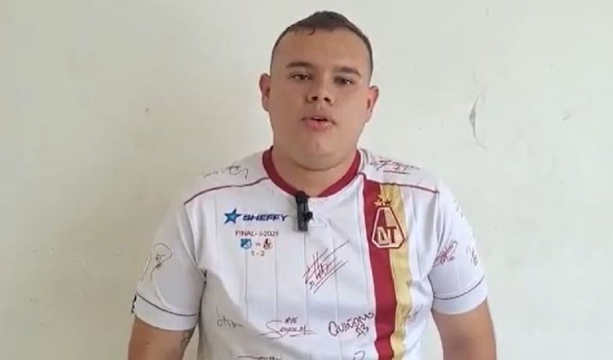 Hincha señalado de agredir a Daniel Cataño.