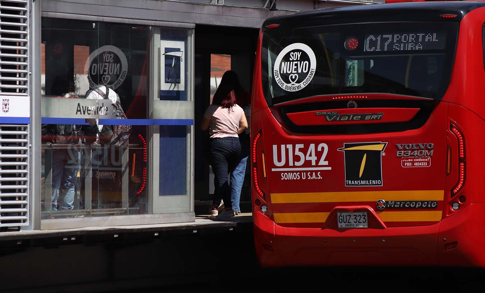Nuevas puertas TransMilenio