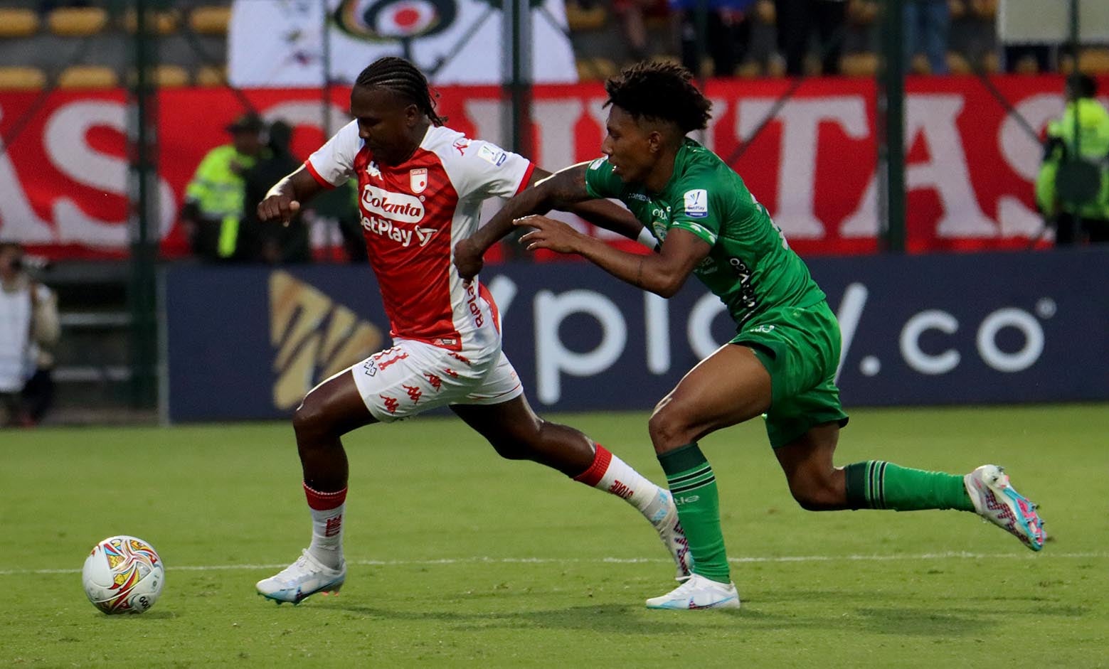 La Equidad vs Santa Fe