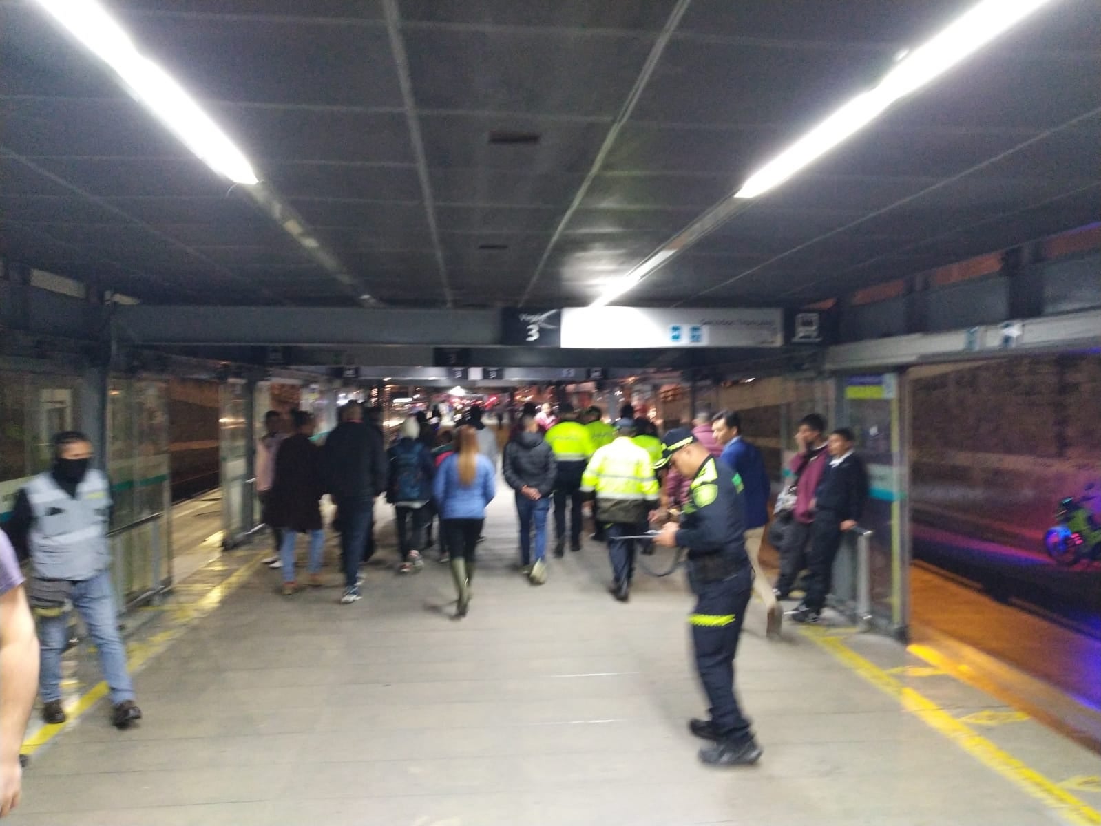 Secretario de Seguridad estuvo presente en operativos en Transmilenio, Centro de la Ciudad y Corabastos