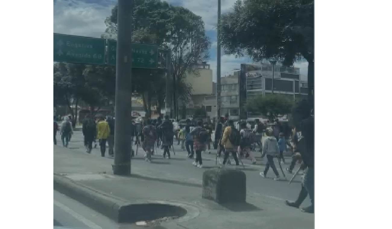 Marchas en Bogotá