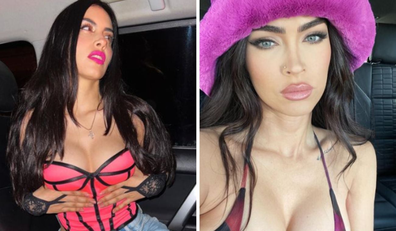 Jessica Cediel y Megan Fox