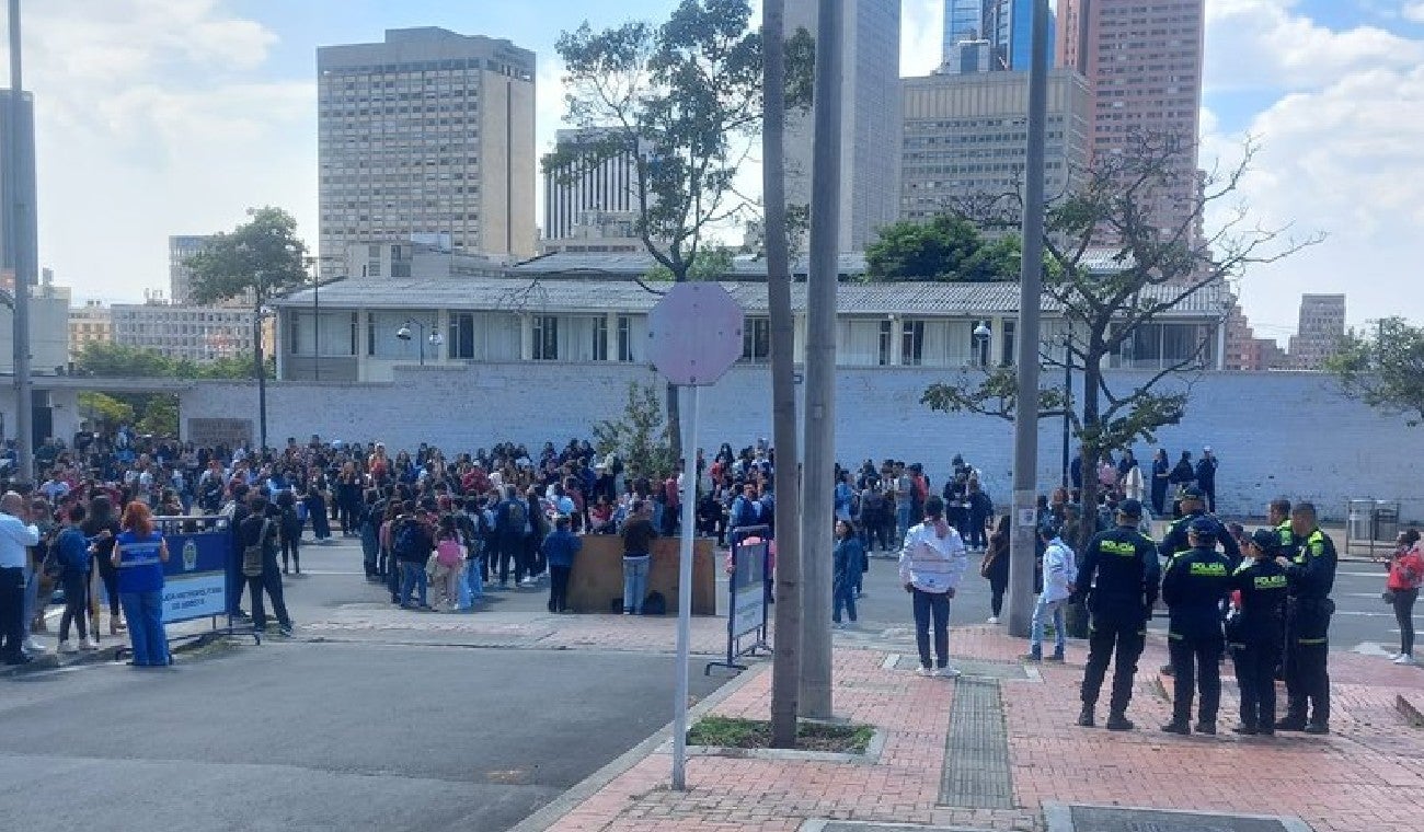 Protestas en Bogotá