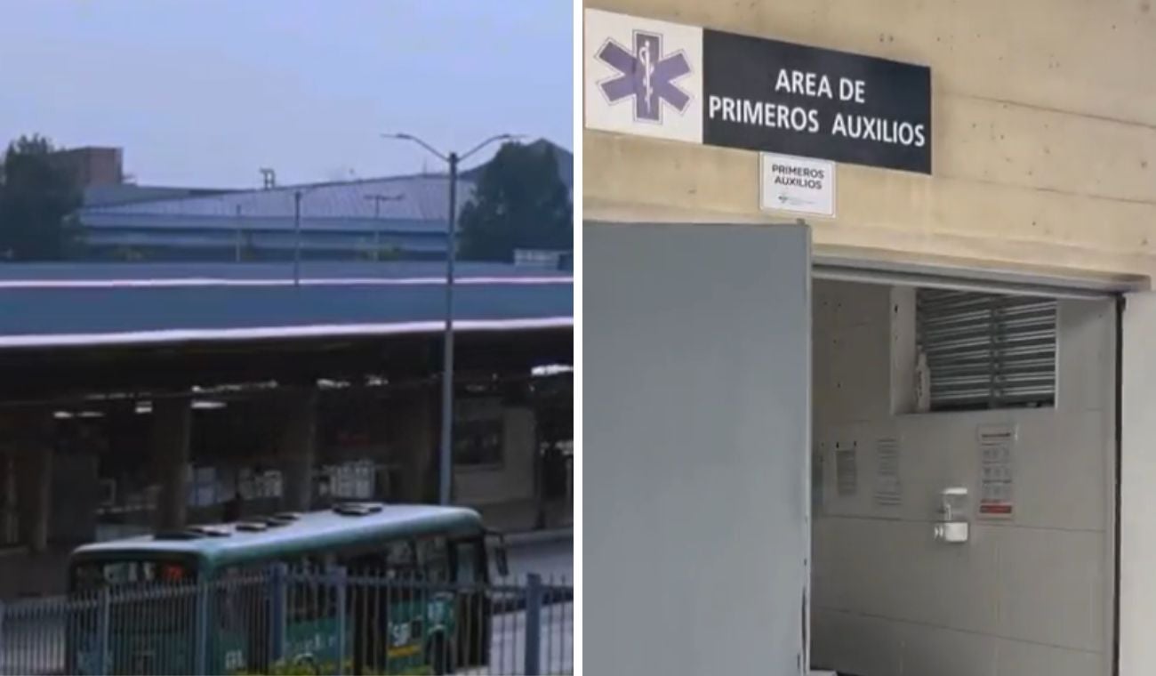 Mamá dio a luz en portal de TransMilenio