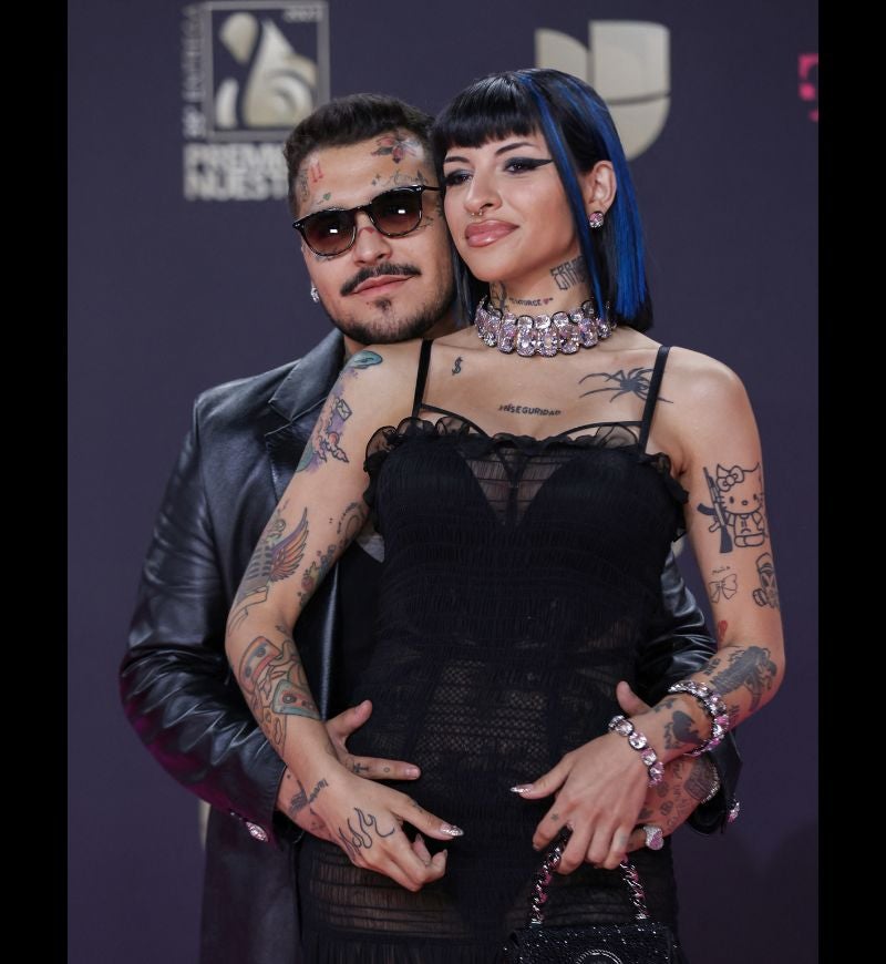 Christian Nodal y Cazzu