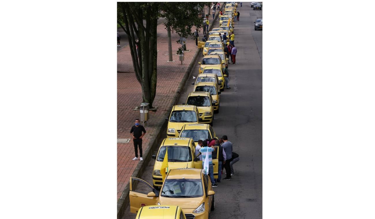 Paro de taxistas 23 de febrero
