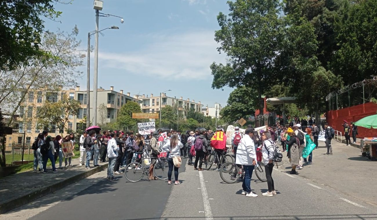 Protestas en Bogotá- imagen de referencia
