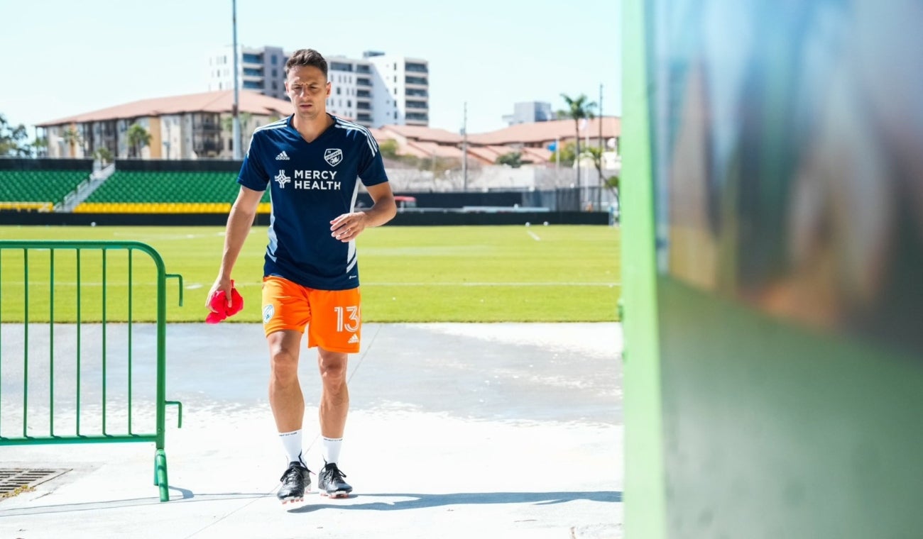 Santi Arias debutó con el FC Cincinati