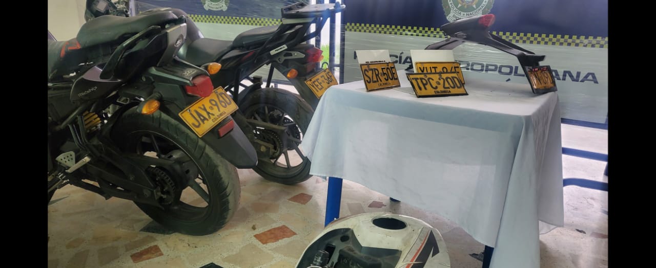 Un nuevo desguazadero de motos fue hallado por las autoridades en el sur de Bogotá