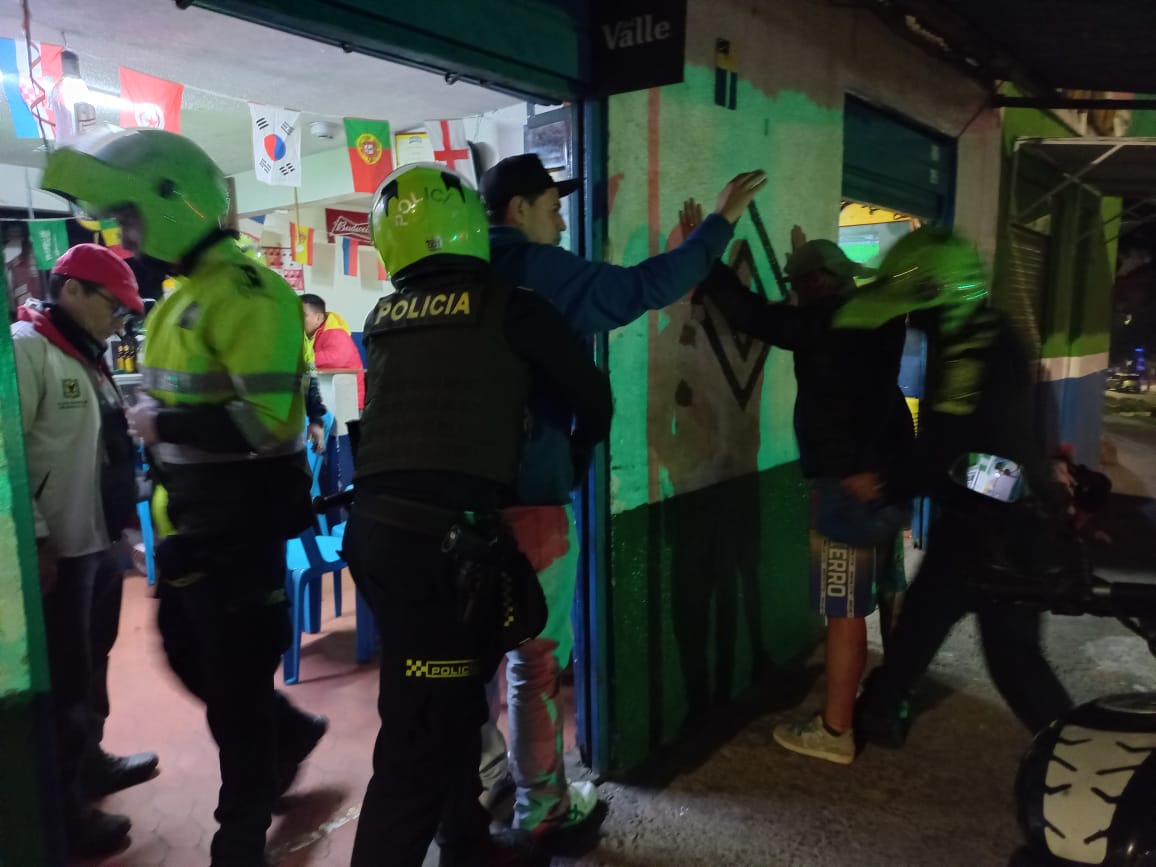 Comando nocturno Bogotá