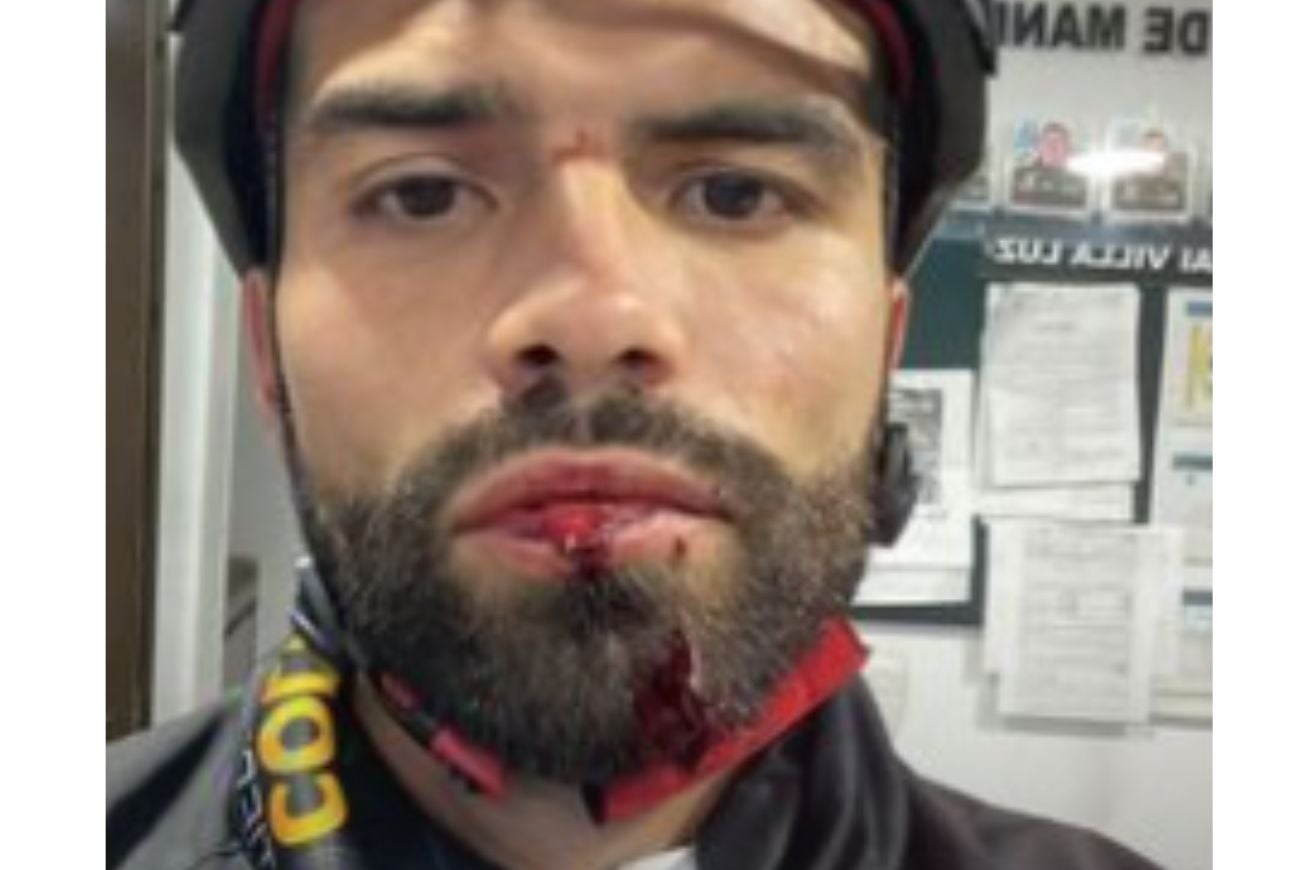 Deportista Manuel Esteban Soto herido