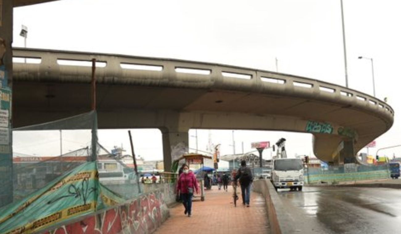 Puente vehicular en Bogotá será demolido
