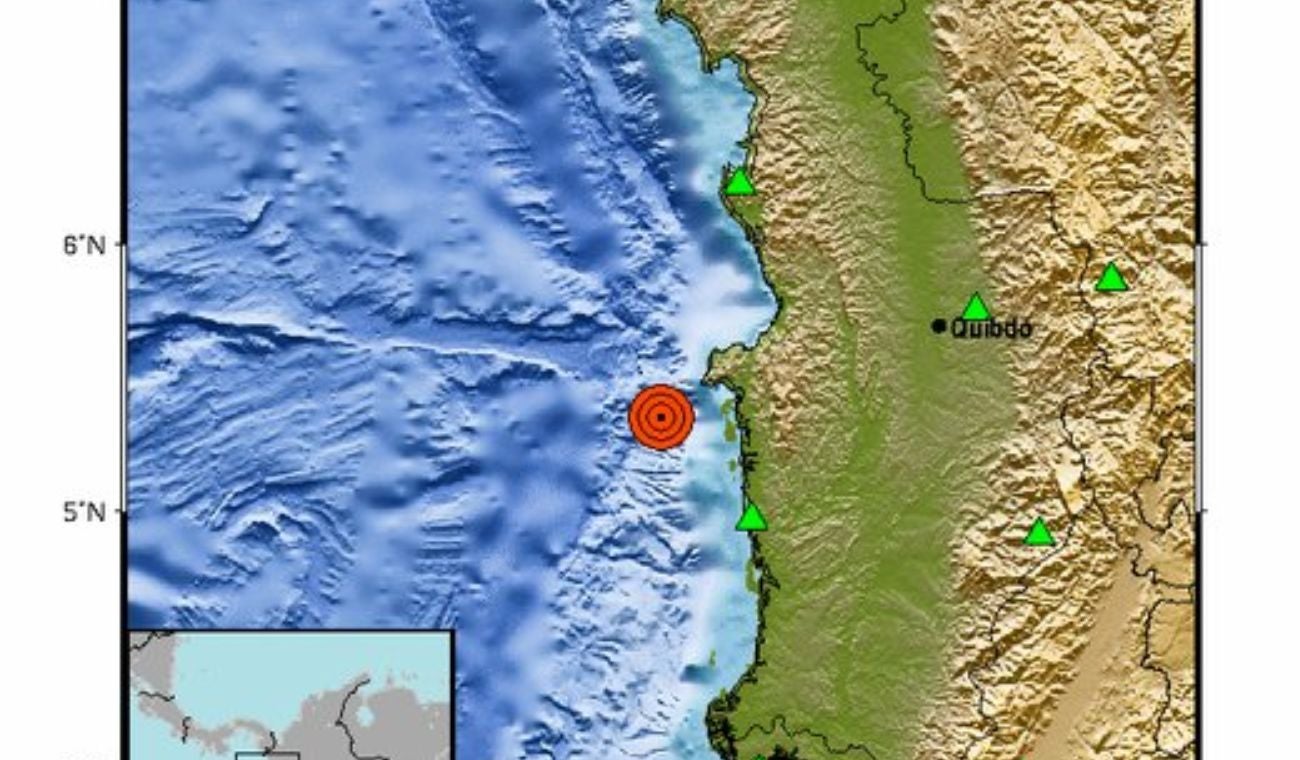 Temblor en Colombia