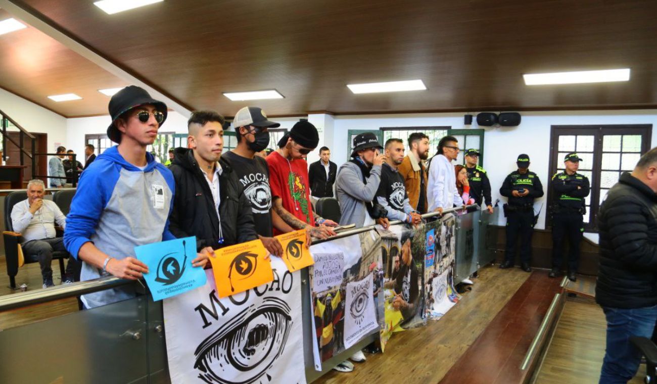 Manifestaciones en Concejo de Bogotá