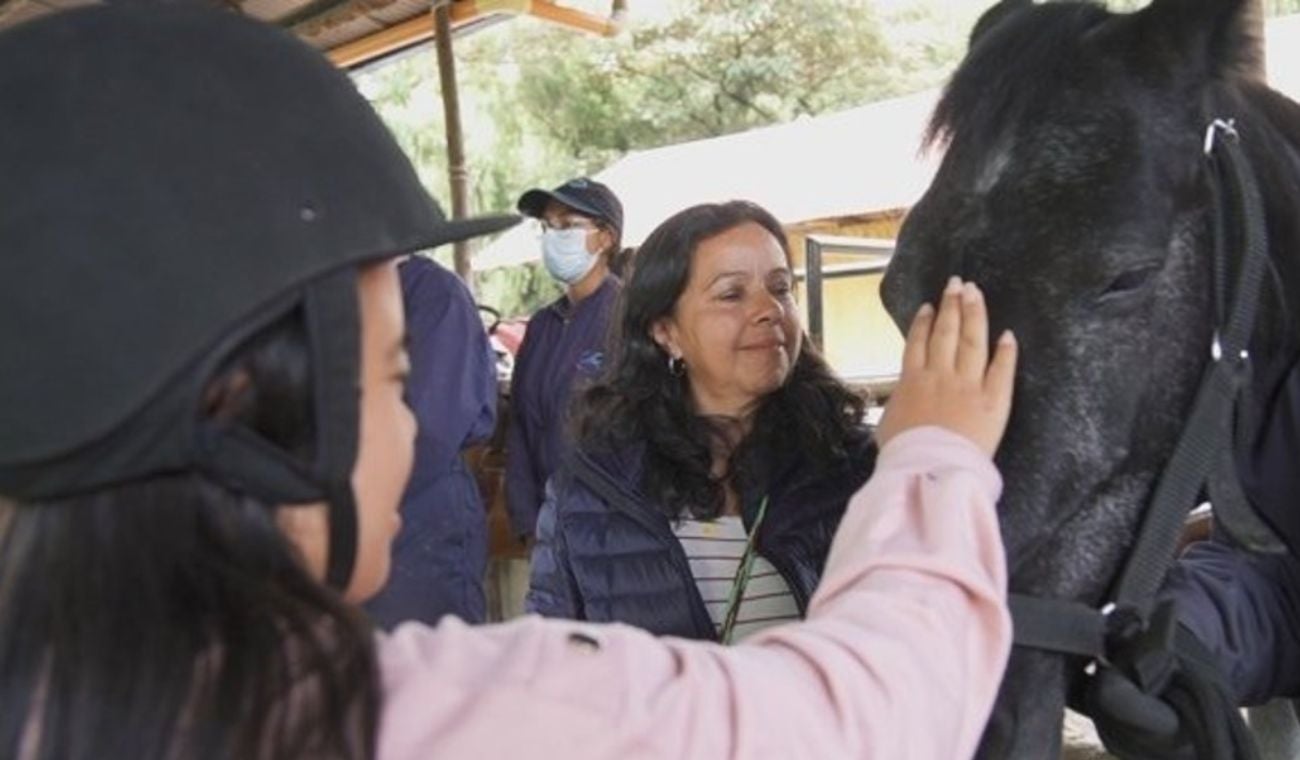 Hipoterapia para personas con discapacidad en Bogotá