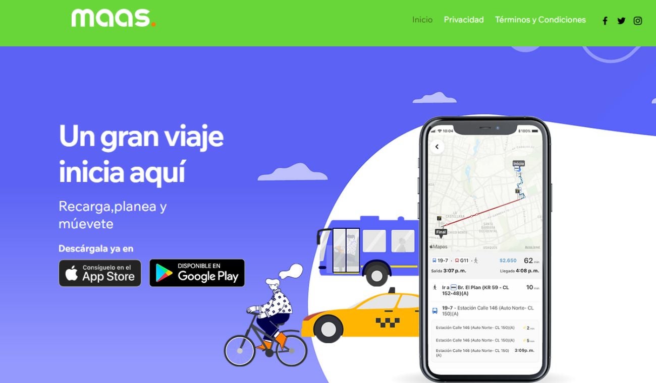 Nueva aplicación para recargar la tarjeta de TransMilenio