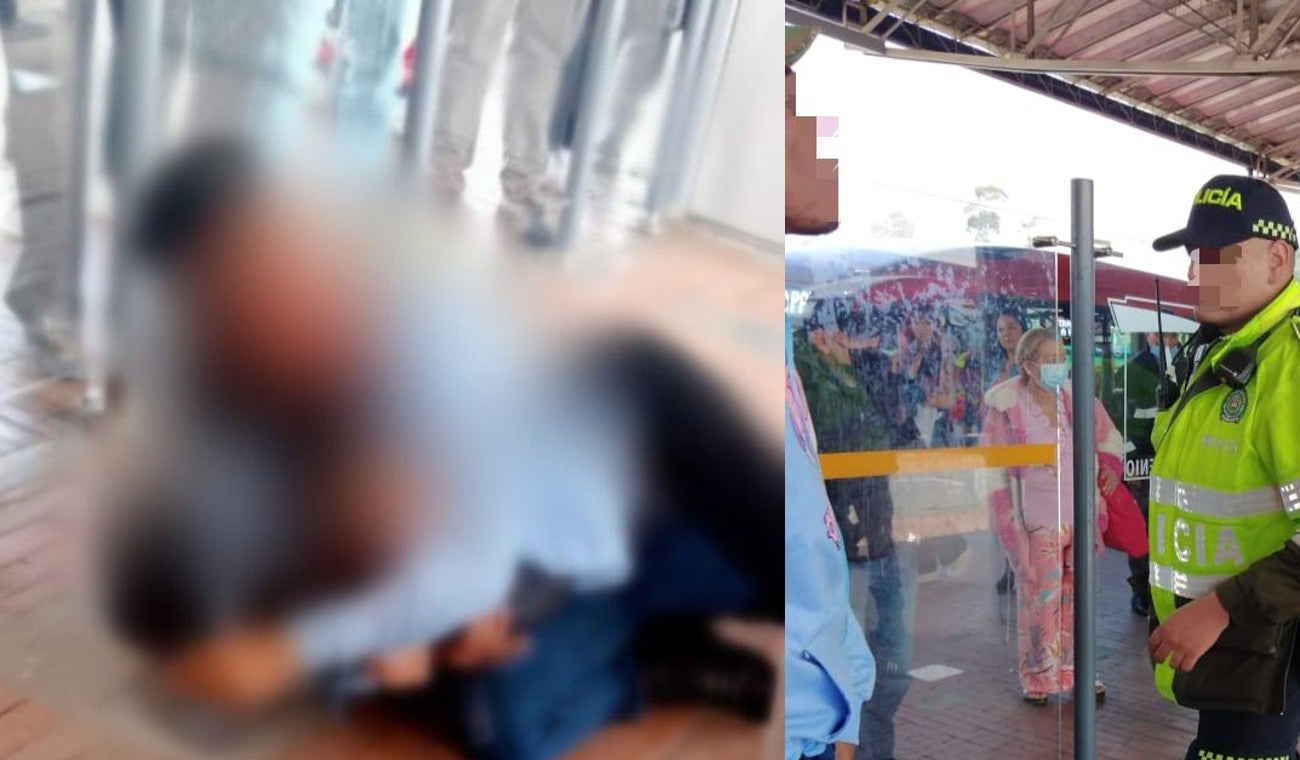 Pelea en Transmilenio