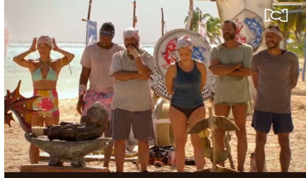 Survivor, la isla de los famosos. tribu Koi