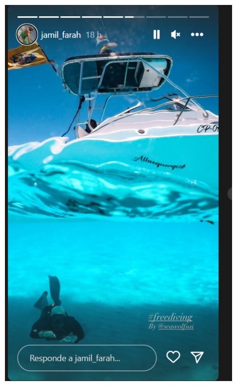 Carolina Cruz y su novio