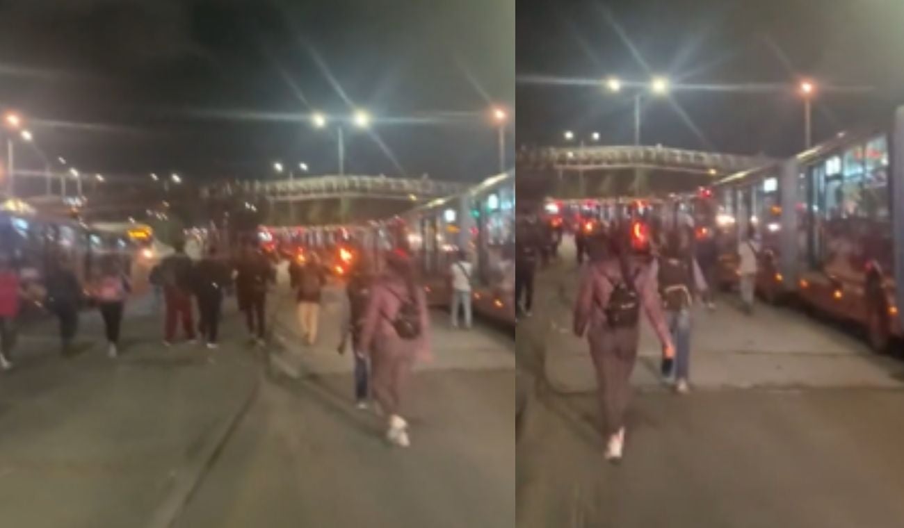 Manifestación en Avenida NQS genera caos en la capital