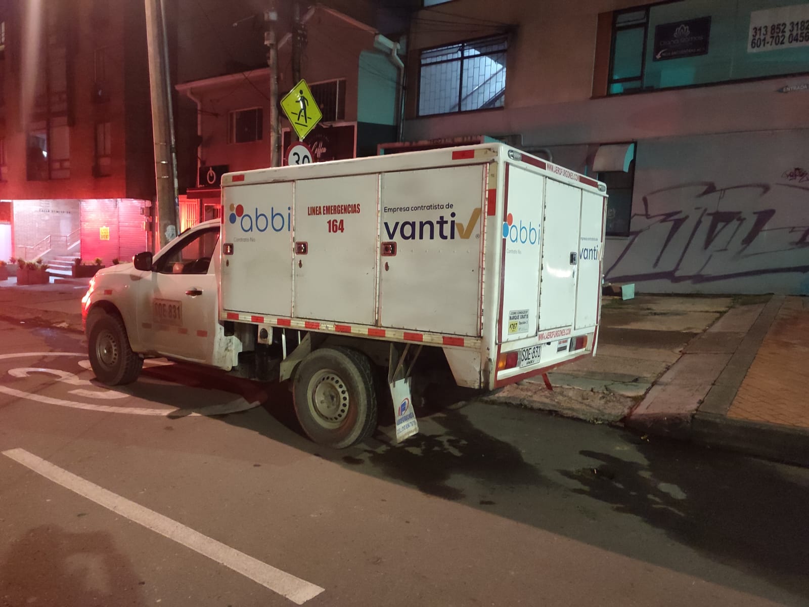 Emergencia por fuga de gas