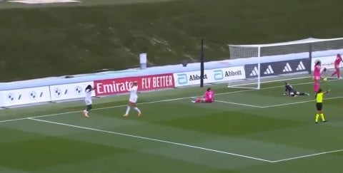 Gol Linda Caicedo con el Real Madrid