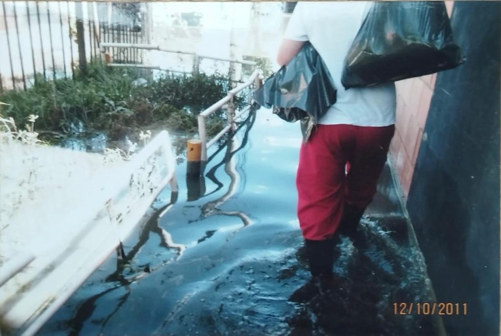 Inundaciones en el barrio Tierra Buena en Kennedy, 2011