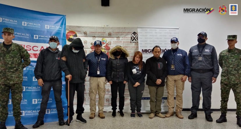 Red de tráfico de migrantes